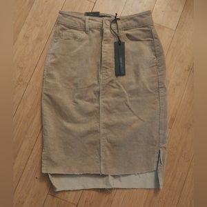 NWT C'est Toi Black Label corduroy mini skirt woman's small